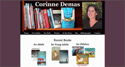 Desktop Screenshot of corinnedemas.com